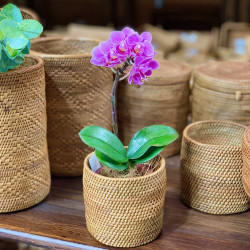 小さな鉢カバー